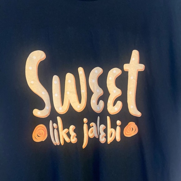 New without tags women’s “Sweet like Jalebi” T-shirt - Picture 5 of 5